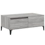 vidaXL Măsuță de cafea, gri sonoma, 90x50x36,5 cm, lemn prelucrat vidaXL Măsuță de cafea, gri sonoma, 90x50x36,5 cm, lemn prelucrat
