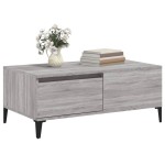 vidaXL Măsuță de cafea, gri sonoma, 90x50x36,5 cm, lemn prelucrat vidaXL Măsuță de cafea, gri sonoma, 90x50x36,5 cm, lemn prelucrat