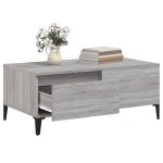 vidaXL Măsuță de cafea, gri sonoma, 90x50x36,5 cm, lemn prelucrat vidaXL Măsuță de cafea, gri sonoma, 90x50x36,5 cm, lemn prelucrat