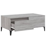 vidaXL Măsuță de cafea, gri sonoma, 90x50x36,5 cm, lemn prelucrat vidaXL Măsuță de cafea, gri sonoma, 90x50x36,5 cm, lemn prelucrat