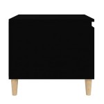 vidaXL Măsuță de cafea, negru, 100x50x45 cm, lemn prelucrat vidaXL Măsuță de cafea, negru, 100x50x45 cm, lemn prelucrat