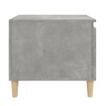 vidaXL Măsuță de cafea, gri beton, 100x50x45 cm, lemn prelucrat vidaXL Măsuță de cafea, gri beton, 100x50x45 cm, lemn prelucrat