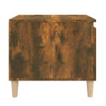 vidaXL Măsuță de cafea, stejar fumuriu, 100x50x45 cm, lemn prelucrat vidaXL Măsuță de cafea, stejar fumuriu, 100x50x45 cm, lemn prelucrat