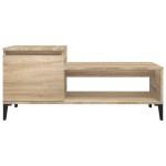 vidaXL Măsuță de cafea, stejar sonoma, 100x50x45 cm, lemn prelucrat vidaXL Măsuță de cafea, stejar sonoma, 100x50x45 cm, lemn prelucrat