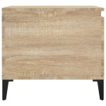 vidaXL Măsuță de cafea, stejar sonoma, 100x50x45 cm, lemn prelucrat vidaXL Măsuță de cafea, stejar sonoma, 100x50x45 cm, lemn prelucrat