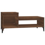 vidaXL Măsuță de cafea, stejar maro, 100x50x45 cm, lemn prelucrat vidaXL Măsuță de cafea, stejar maro, 100x50x45 cm, lemn prelucrat