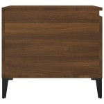 vidaXL Măsuță de cafea, stejar maro, 100x50x45 cm, lemn prelucrat vidaXL Măsuță de cafea, stejar maro, 100x50x45 cm, lemn prelucrat