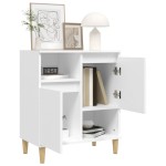 vidaXL Servantă, alb, 60x35x70 cm, lemn prelucrat vidaXL Servantă, alb, 60x35x70 cm, lemn prelucrat