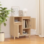 vidaXL Servantă, stejar sonoma, 60x35x70 cm, lemn prelucrat vidaXL Servantă, stejar sonoma, 60x35x70 cm, lemn prelucrat