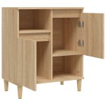 vidaXL Servantă, stejar sonoma, 60x35x70 cm, lemn prelucrat vidaXL Servantă, stejar sonoma, 60x35x70 cm, lemn prelucrat