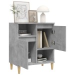 vidaXL Servantă, gri beton, 60x35x70 cm, lemn prelucrat vidaXL Servantă, gri beton, 60x35x70 cm, lemn prelucrat
