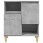 vidaXL Servantă, gri beton, 60x35x70 cm, lemn prelucrat vidaXL Servantă, gri beton, 60x35x70 cm, lemn prelucrat