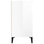 vidaXL Dulap, alb extralucios, 60x35x70 cm, lemn prelucrat