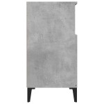 vidaXL Dulap, gri beton, 60x35x70 cm, lemn prelucrat vidaXL Dulap, gri beton, 60x35x70 cm, lemn prelucrat