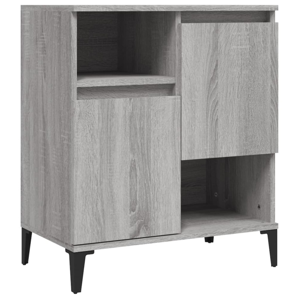 vidaXL Dulap, sonoma gri, 60x35x70 cm, lemn prelucrat