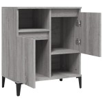 vidaXL Dulap, sonoma gri, 60x35x70 cm, lemn prelucrat