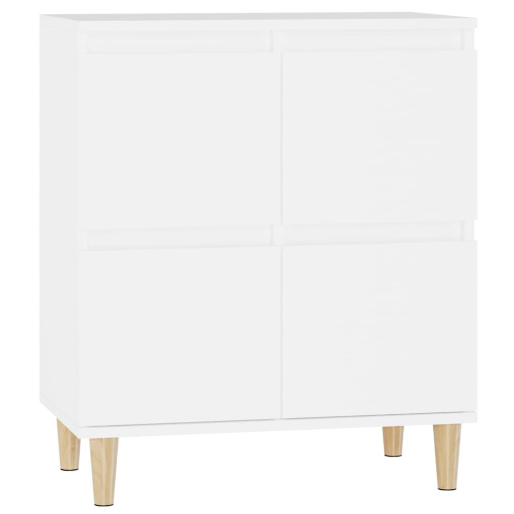 vidaXL Servantă, alb, 60x35x70 cm, lemn prelucrat