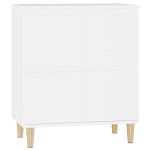 vidaXL Servantă, alb, 60x35x70 cm, lemn prelucrat