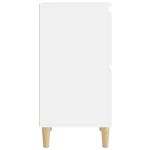 vidaXL Servantă, alb, 60x35x70 cm, lemn prelucrat
