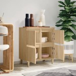 vidaXL Servantă, stejar sonoma, 60x35x70 cm, lemn prelucrat