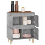 vidaXL Servantă, gri beton, 60x35x70 cm, lemn prelucrat