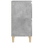 vidaXL Servantă, gri beton, 60x35x70 cm, lemn prelucrat