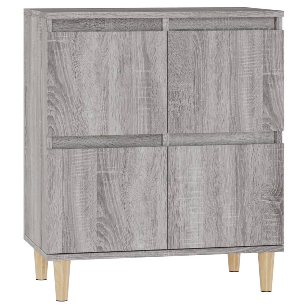vidaXL Servantă, sonoma gri, 60x35x70 cm, lemn prelucrat