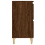 vidaXL Servantă, stejar maro, 60x35x70 cm, lemn compozit