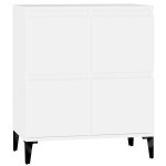 vidaXL Servantă, alb, 60x35x70 cm, lemn prelucrat