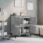 vidaXL Servantă, gri beton, 60x35x70 cm, lemn prelucrat vidaXL Servantă, gri beton, 60x35x70 cm, lemn prelucrat