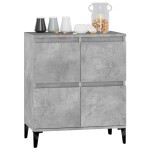 vidaXL Servantă, gri beton, 60x35x70 cm, lemn prelucrat vidaXL Servantă, gri beton, 60x35x70 cm, lemn prelucrat