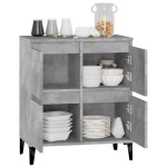 vidaXL Servantă, gri beton, 60x35x70 cm, lemn prelucrat vidaXL Servantă, gri beton, 60x35x70 cm, lemn prelucrat