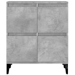 vidaXL Servantă, gri beton, 60x35x70 cm, lemn prelucrat vidaXL Servantă, gri beton, 60x35x70 cm, lemn prelucrat