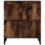 vidaXL Servantă, stejar fumuriu, 60x30x75 cm, lemn compozit vidaXL Servantă, stejar fumuriu, 60x30x75 cm, lemn compozit