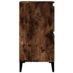 vidaXL Servantă, stejar fumuriu, 60x30x75 cm, lemn compozit vidaXL Servantă, stejar fumuriu, 60x30x75 cm, lemn compozit