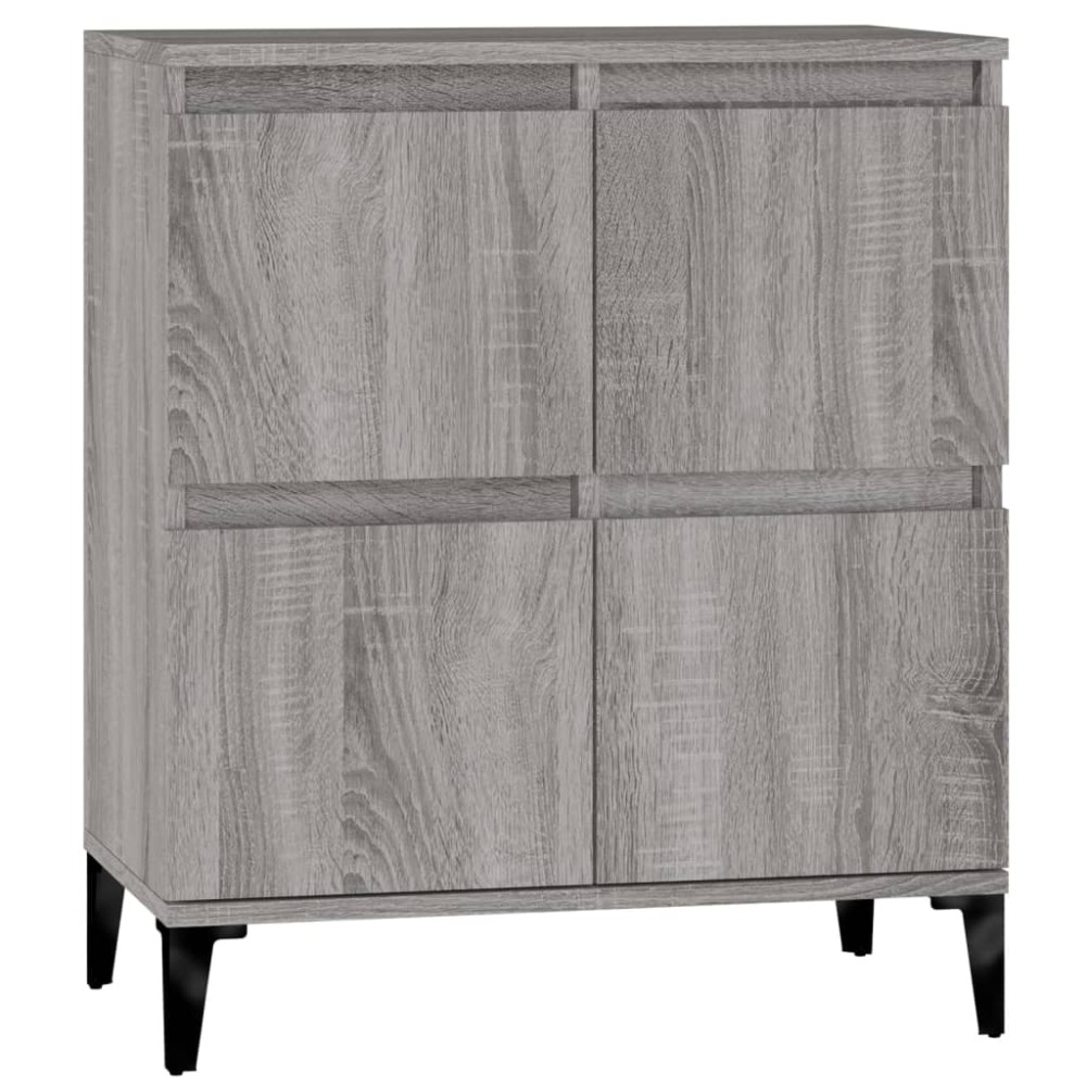 vidaXL Servantă, sonoma gri, 60x35x70 cm, lemn prelucrat