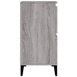 vidaXL Servantă, sonoma gri, 60x35x70 cm, lemn prelucrat
