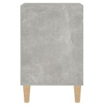 vidaXL Comodă TV, gri beton, 100x35x55 cm, lemn prelucrat vidaXL Comodă TV, gri beton, 100x35x55 cm, lemn prelucrat