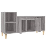 vidaXL Comodă TV, gri sonoma, 100x35x55 cm, lemn prelucrat vidaXL Comodă TV, gri sonoma, 100x35x55 cm, lemn prelucrat