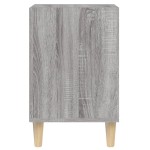 vidaXL Comodă TV, gri sonoma, 100x35x55 cm, lemn prelucrat vidaXL Comodă TV, gri sonoma, 100x35x55 cm, lemn prelucrat
