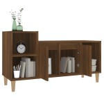 vidaXL Comodă TV, stejar maro, 100x35x55 cm, lemn prelucrat