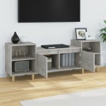 vidaXL Comodă TV, gri beton, 160x35x55 cm, lemn prelucrat vidaXL Comodă TV, gri beton, 160x35x55 cm, lemn prelucrat