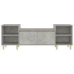 vidaXL Comodă TV, gri beton, 160x35x55 cm, lemn prelucrat vidaXL Comodă TV, gri beton, 160x35x55 cm, lemn prelucrat