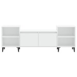 vidaXL Comodă TV, alb, 160x35x55 cm, lemn prelucrat vidaXL Comodă TV, alb, 160x35x55 cm, lemn prelucrat