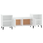 vidaXL Comodă TV, alb, 160x35x55 cm, lemn prelucrat vidaXL Comodă TV, alb, 160x35x55 cm, lemn prelucrat