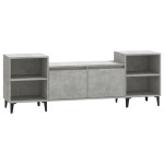 vidaXL Comodă TV, gri beton, 160x35x55 cm, lemn prelucrat vidaXL Comodă TV, gri beton, 160x35x55 cm, lemn prelucrat