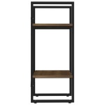 vidaXL Bibliotecă cu 2 niveluri stejar maro 40x30x70 cm lemn compozit vidaXL Bibliotecă cu 2 niveluri stejar maro 40x30x70 cm lemn compozit