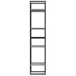 vidaXL Bibliotecă cu 4 niveluri gri sonoma 40x30x140 cm lemn compozit vidaXL Bibliotecă cu 4 niveluri gri sonoma 40x30x140 cm lemn compozit