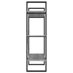 vidaXL Bibliotecă, gri sonoma, 100x30x105 cm, lemn prelucrat vidaXL Bibliotecă, gri sonoma, 100x30x105 cm, lemn prelucrat