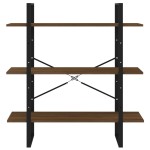 vidaXL Bibliotecă, stejar maro, 100x30x105 cm, lemn prelucrat